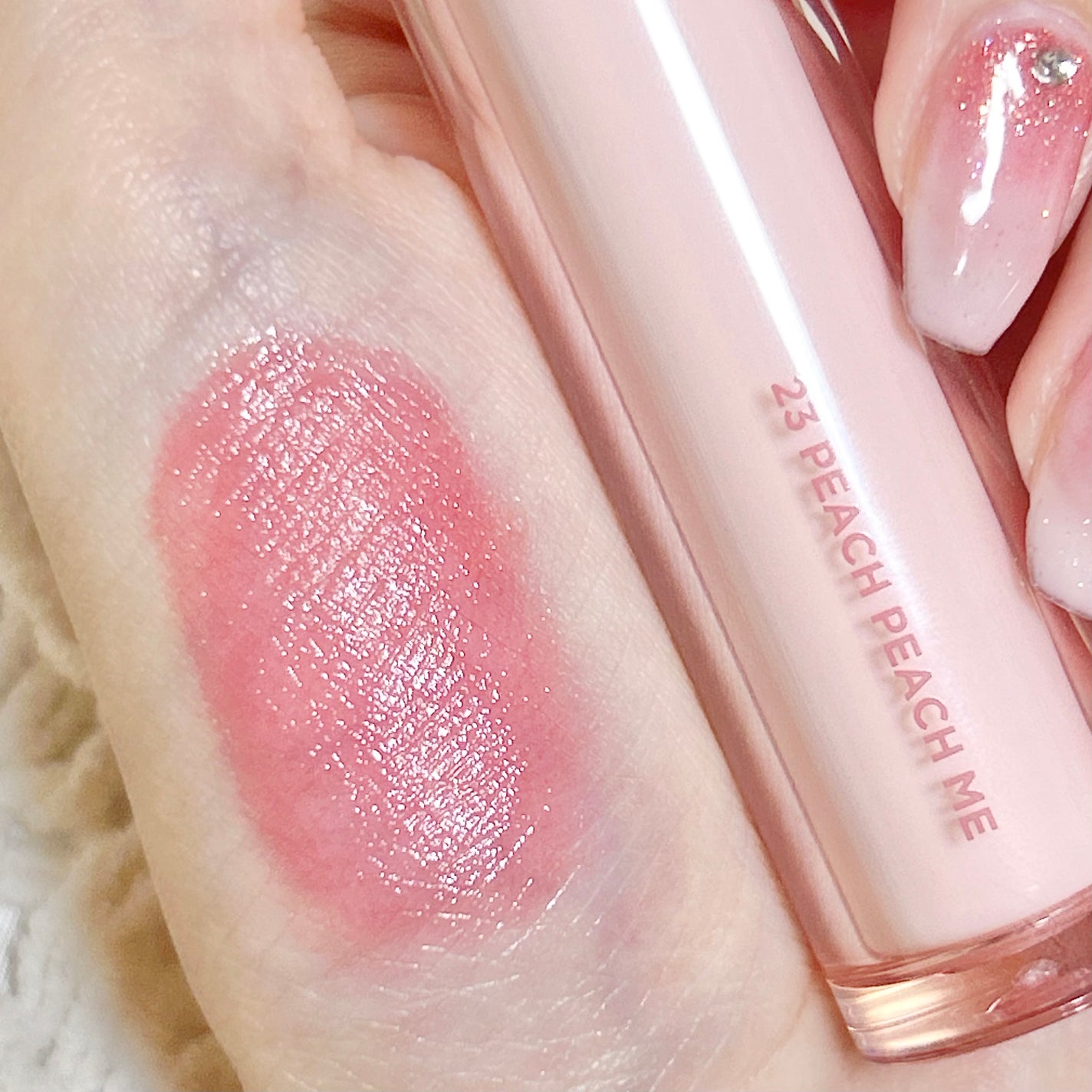 ジューシーラスティングティント/rom&nd/リップティントを使ったクチコミ(3枚目)