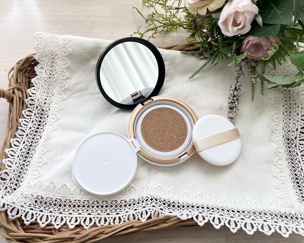 SIWA-KC オールインワンクッション/ハーブ健康本舗/クッションファンデーションを使ったクチコミ(2枚目)