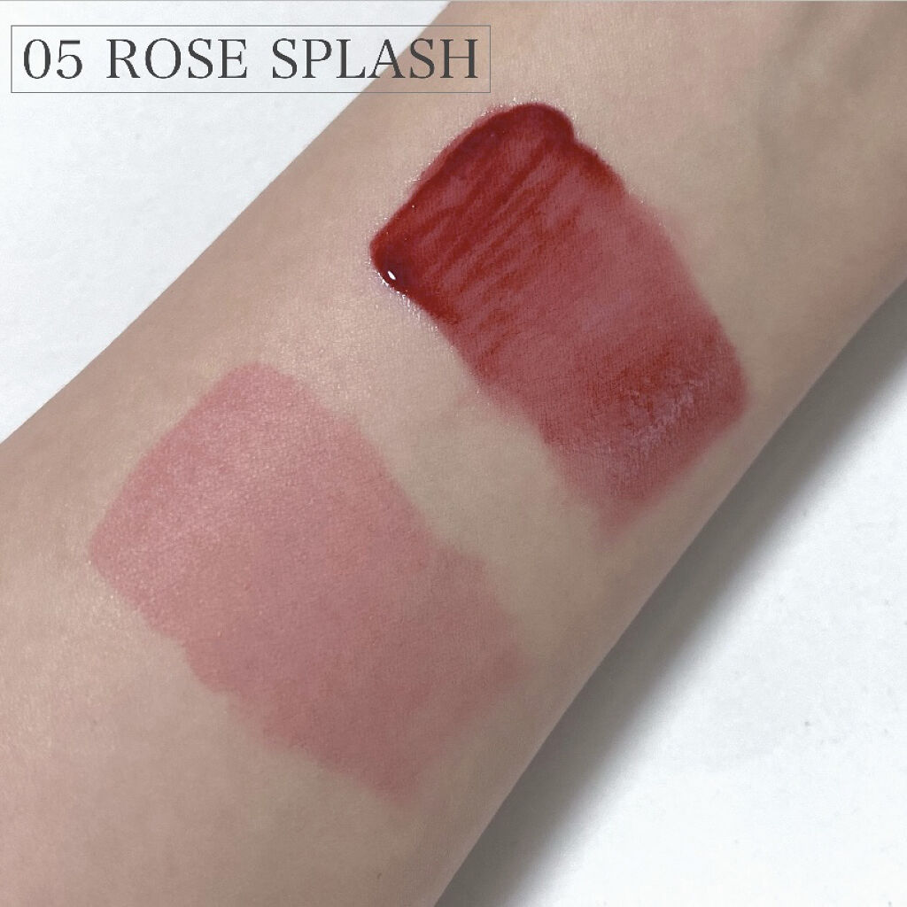 グラスティングウォーターティント/rom&nd/リップティントを使ったクチコミ（3枚目）