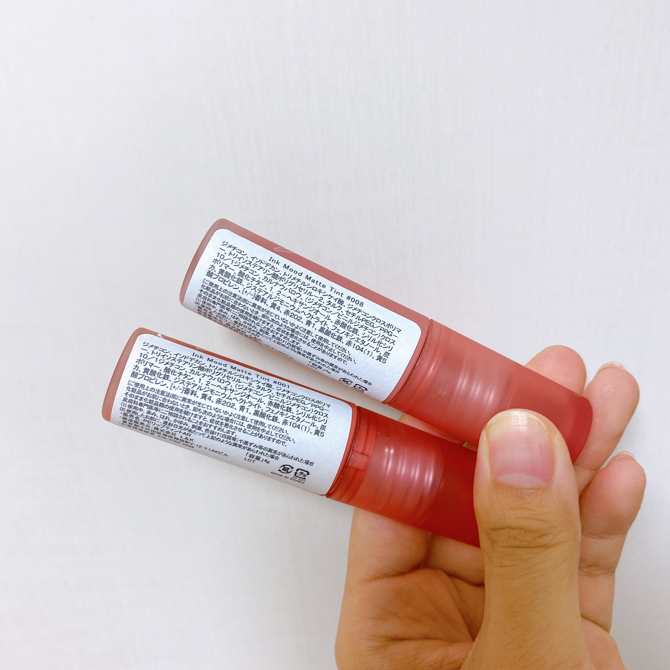 インク ムード マット ティント 04 入居完了/PERIPERA/リップティントを使ったクチコミ（2枚目）