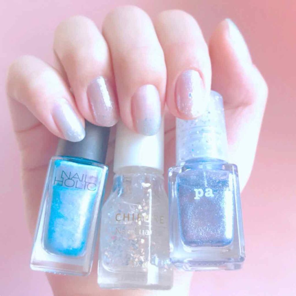 ネイルホリック Sheer pearl color BL909/ネイルホリック/マニキュアを使ったクチコミ（3枚目）