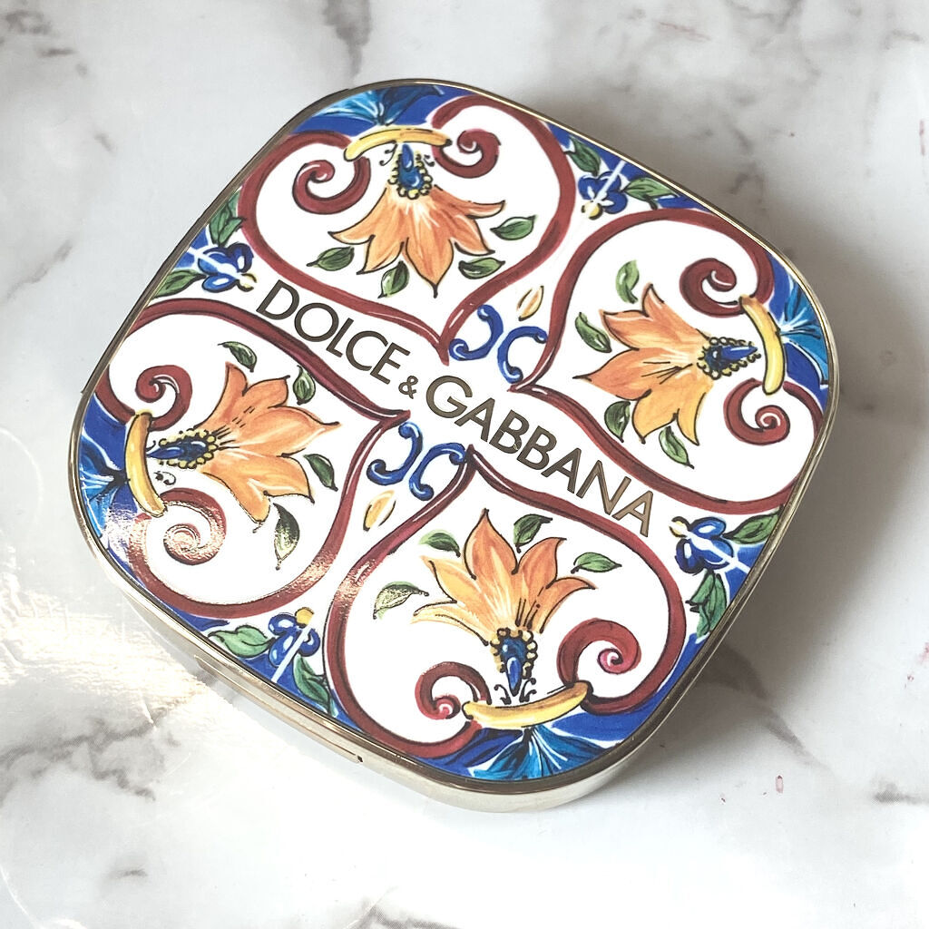 ソーラーグロウ イルミネーティングパウダー デュオ Sweet Pink/DOLCE&GABBANA BEAUTY/ハイライトを使ったクチコミ（3枚目）