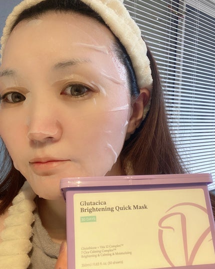 グルタシカ ブライトニングクイックマスク/Dr.Viuum/シートマスク・パックを使ったクチコミ(8枚目)