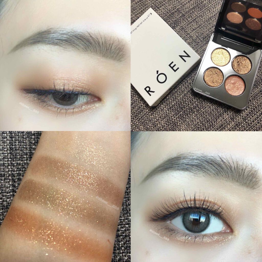 ROEN BEAUTY Eye Shadow Palette/ROEN BEAUTY /アイシャドウパレットを使ったクチコミ（1枚目）