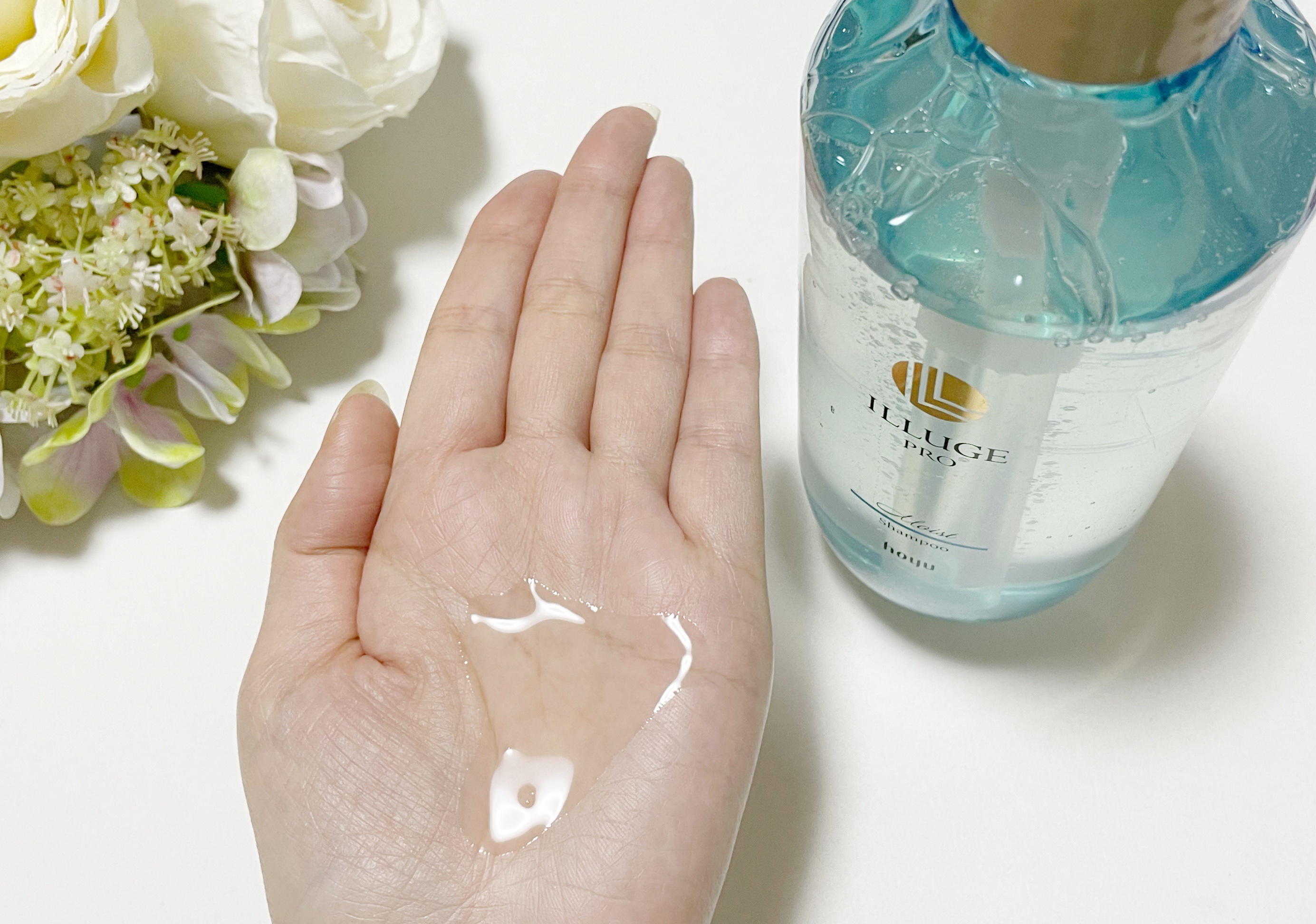 イリュージュプロ モイストシャンプー／トリートメント/ホーユー/市販シャンプーを使ったクチコミ（2枚目）