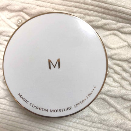 M クッション ファンデーション(モイスチャー)/MISSHA/クッションファンデーションを使ったクチコミ(1枚目)