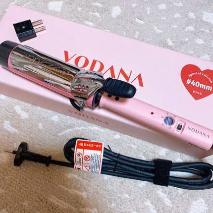 グラムウェーブ カーリングアイロン 36mm/40mm/VODANA (ボダナ)/カールアイロンを使ったクチコミ(1枚目)