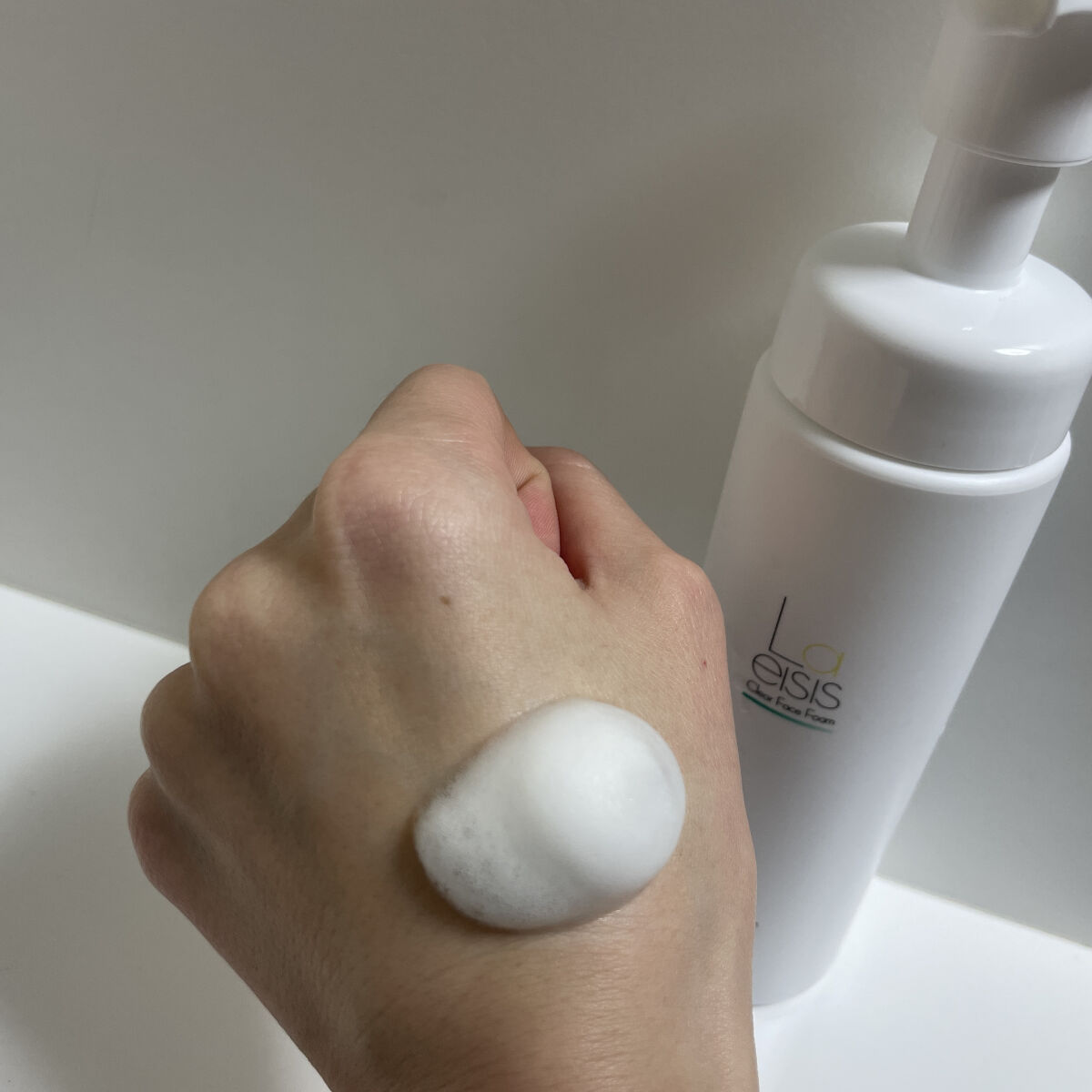 クリアフェイスフォーム/Laeisis/洗顔フォームを使ったクチコミ（2枚目）