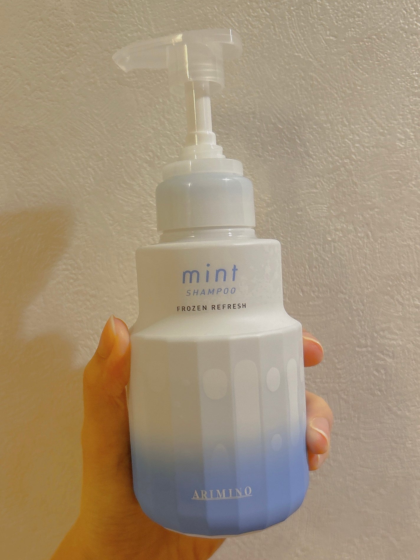 ミント シャンプー フローズンリフレッシュ/アリミノ/サロンシャンプーを使ったクチコミ(2枚目)