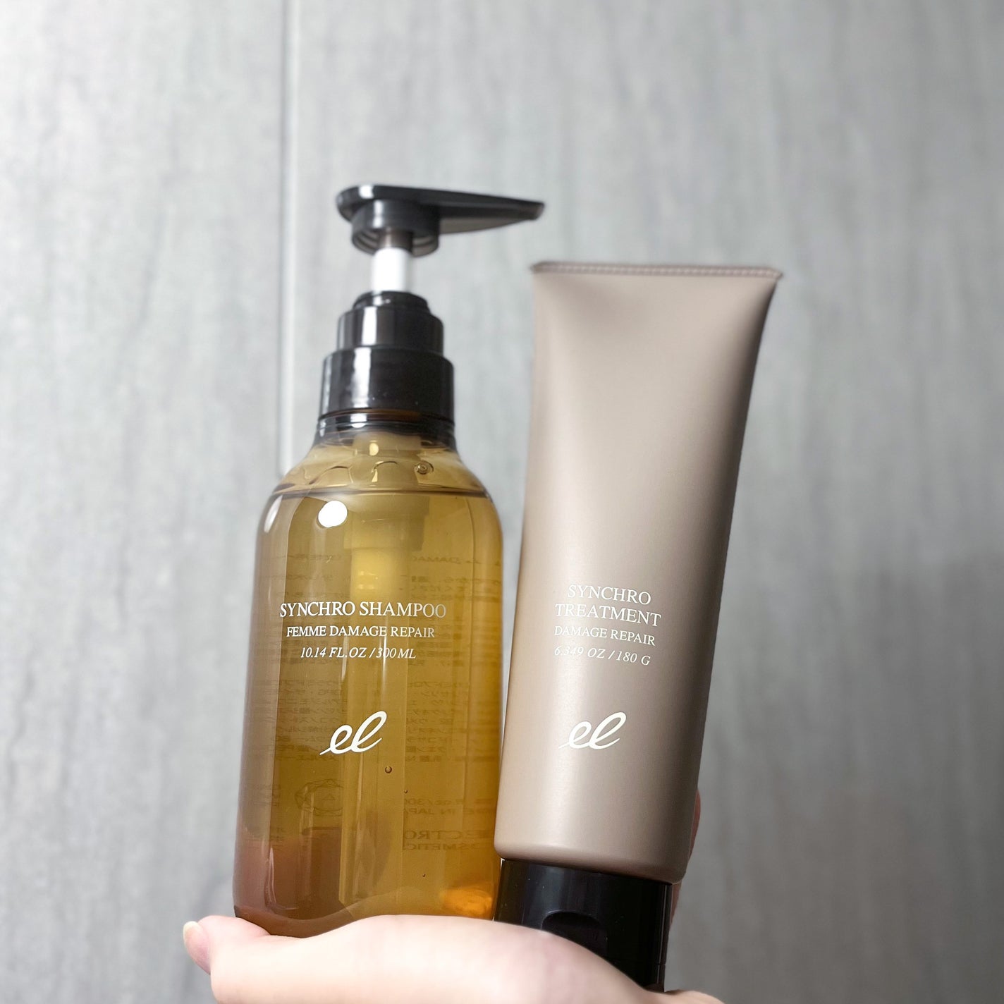 シンクロシャンプー ファム DAMAGE REPAIR/シンクロトリートメント DAMAGE REPAIR/ELECTRON/市販シャンプーを使ったクチコミ(3枚目)