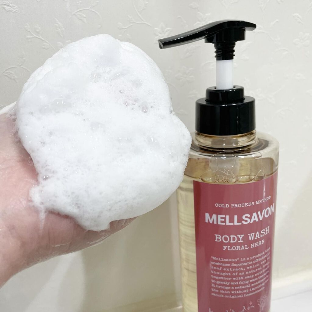 ボディウォッシュ フローラルハーブ/Mellsavon/ボディソープを使ったクチコミ(4枚目)
