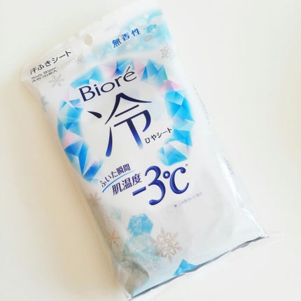 冷シート 無香性/ビオレ/ボディシートを使ったクチコミ(2枚目)