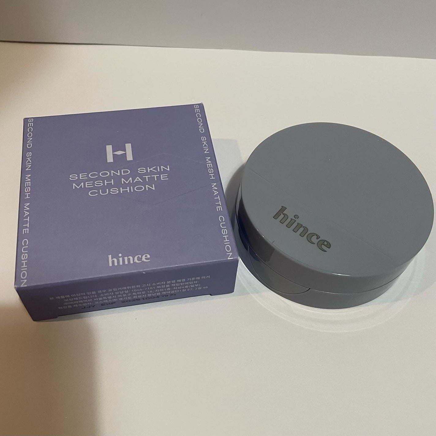セカンドスキンメッシュマットクッション/hince/クッションファンデーションを使ったクチコミ(3枚目)