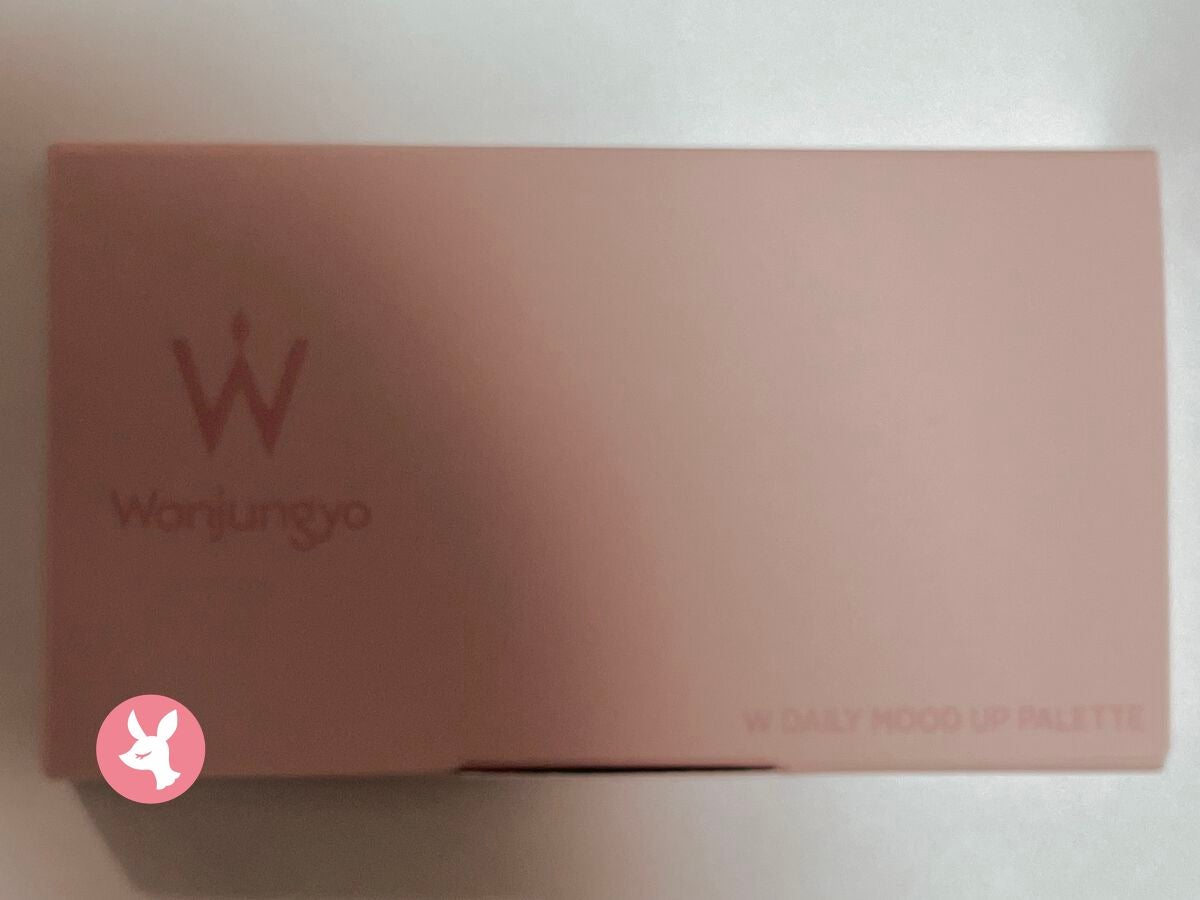 ウォンジョンヨ W デイリームードアップパレット /Wonjungyo/アイシャドウパレットを使ったクチコミ(1枚目)