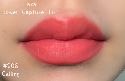 フラワーキャプチャーティント/Laka/口紅を使ったクチコミ(7枚目)