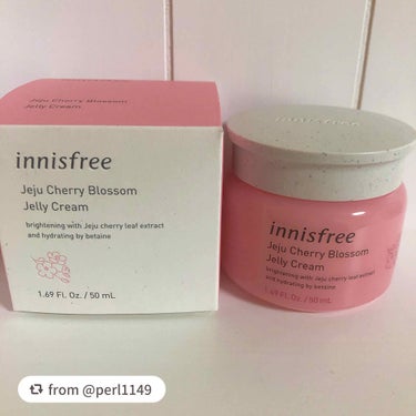 チェジュ チェリーブロッサム ジェリークリーム N/innisfree/フェイスクリームを使ったクチコミ（2枚目）