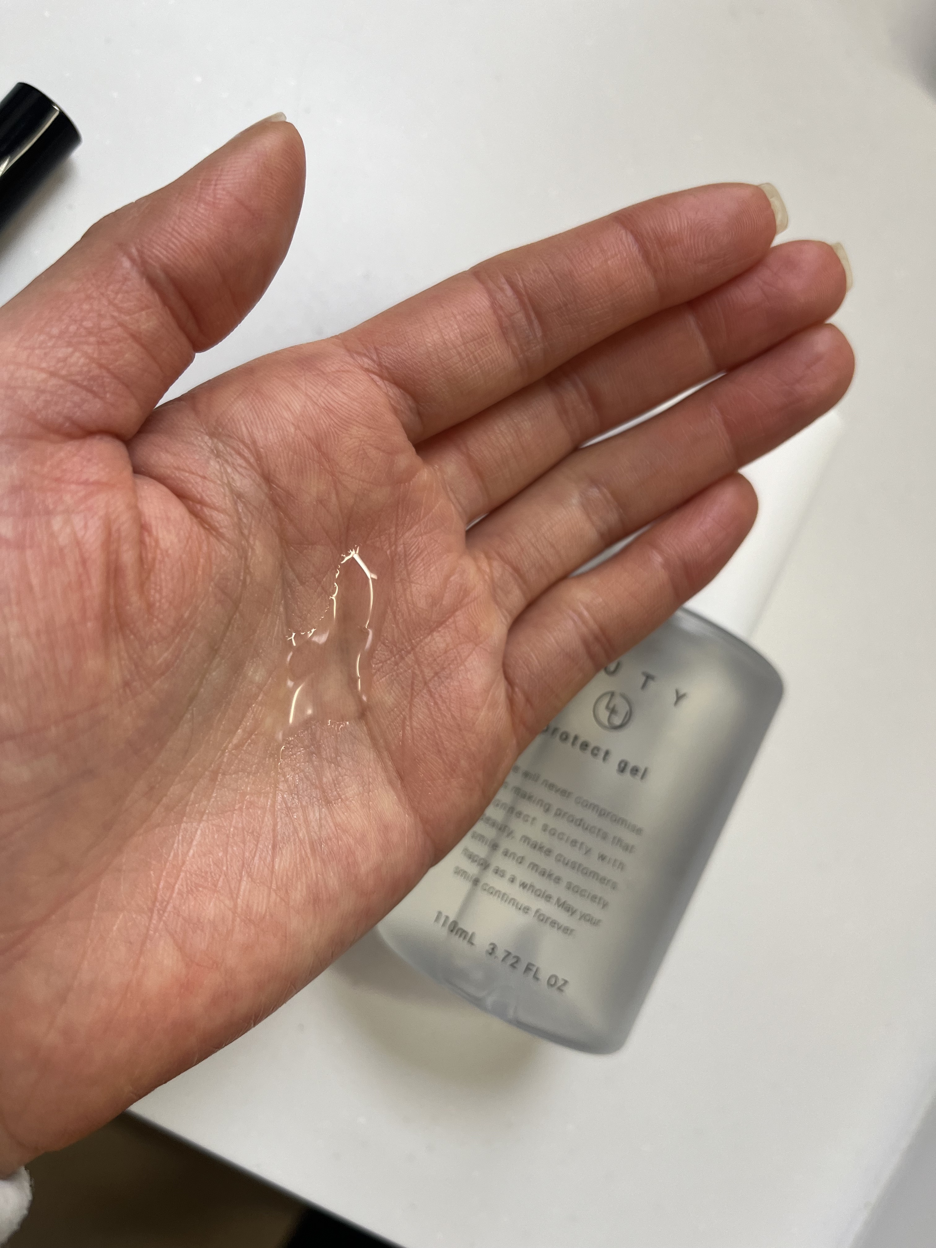 ルーティー プロテクトジェル/LUTY/アウトバストリートメントを使ったクチコミ（3枚目）