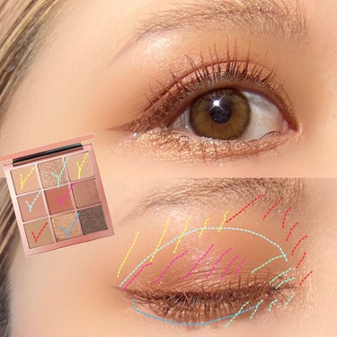 The Bella collection eyeshadow palette #02/CELEFIT/パウダーアイシャドウを使ったクチコミ（2枚目）