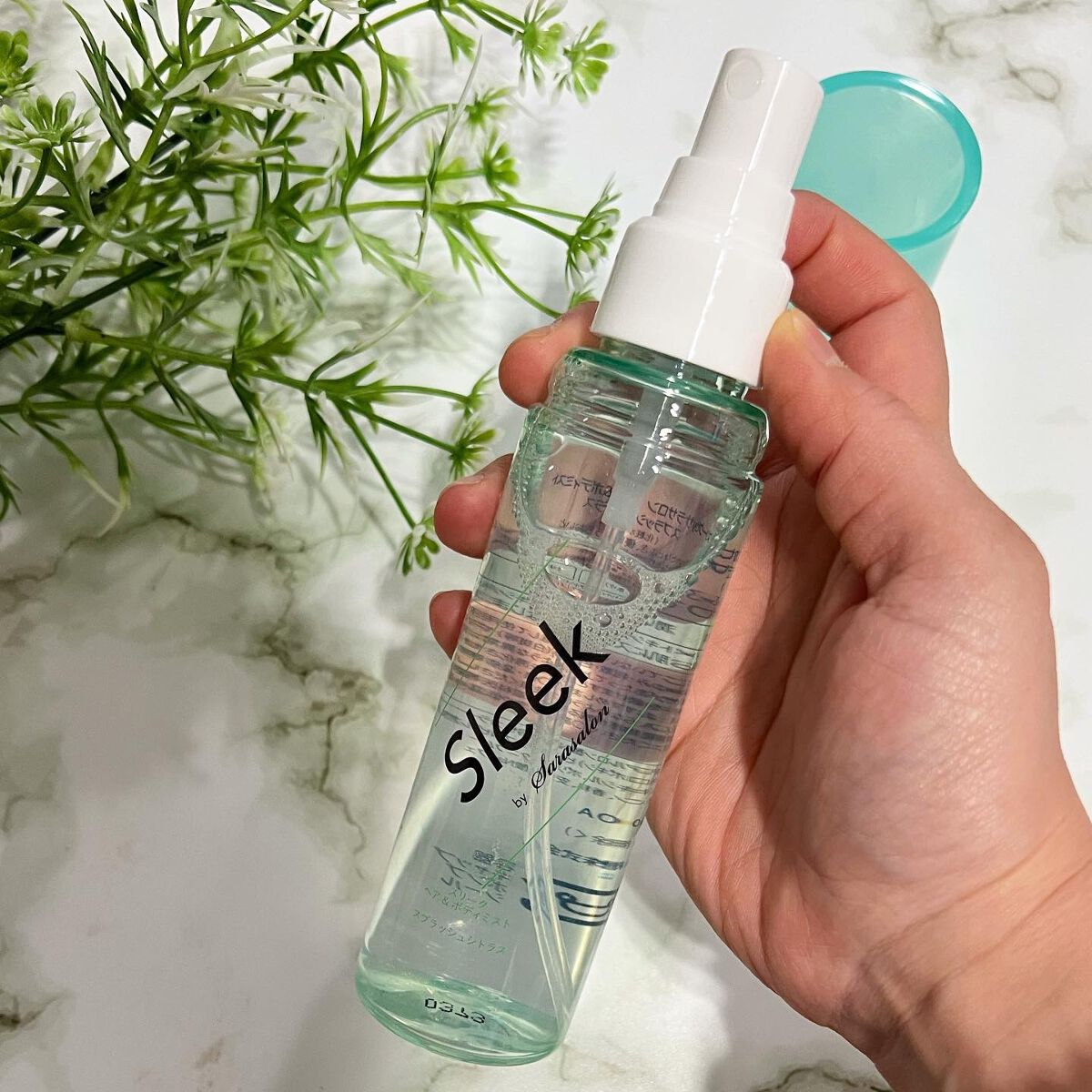 ヘア＆ボディミスト スプラッシュシトラスの香り/スリーク by サラサロン/ヘアミストを使ったクチコミ（2枚目）