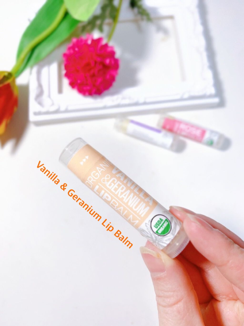 ラベンダーリップバーム/アルテヤオーガニック/リップバームを使ったクチコミ(4枚目)