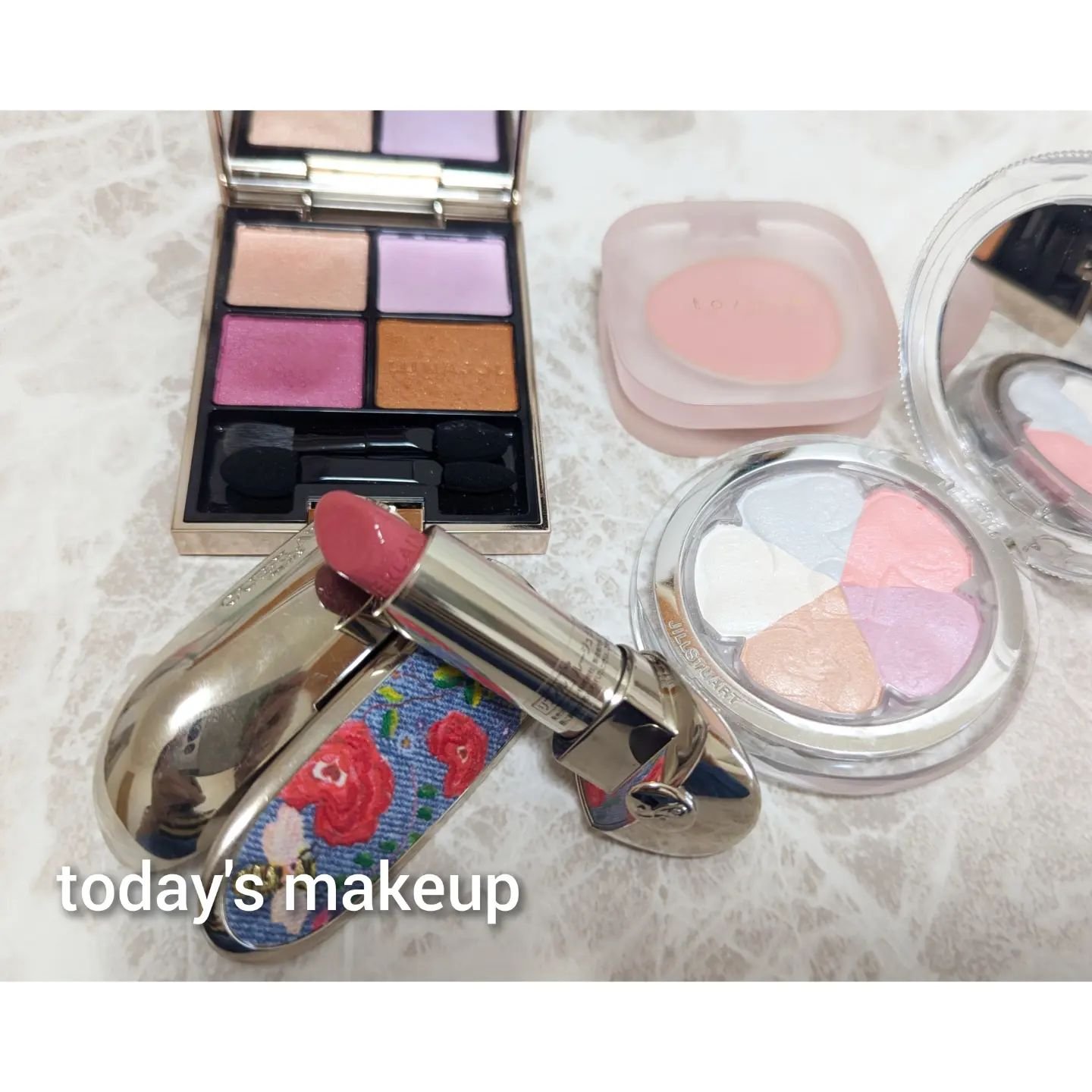 トーン ペタル フロート ブラッシュ EX01 Once in a Life/to/one/パウダーチークを使ったクチコミ（1枚目）