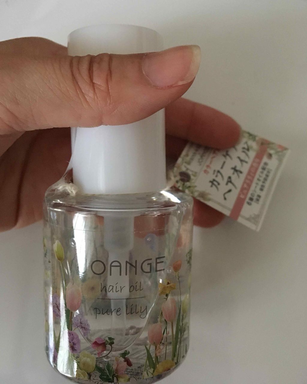 カラーケア ヘアミルク ピュアリリィの香り/ジョアンジュ/ヘアミルクを使ったクチコミ（1枚目）