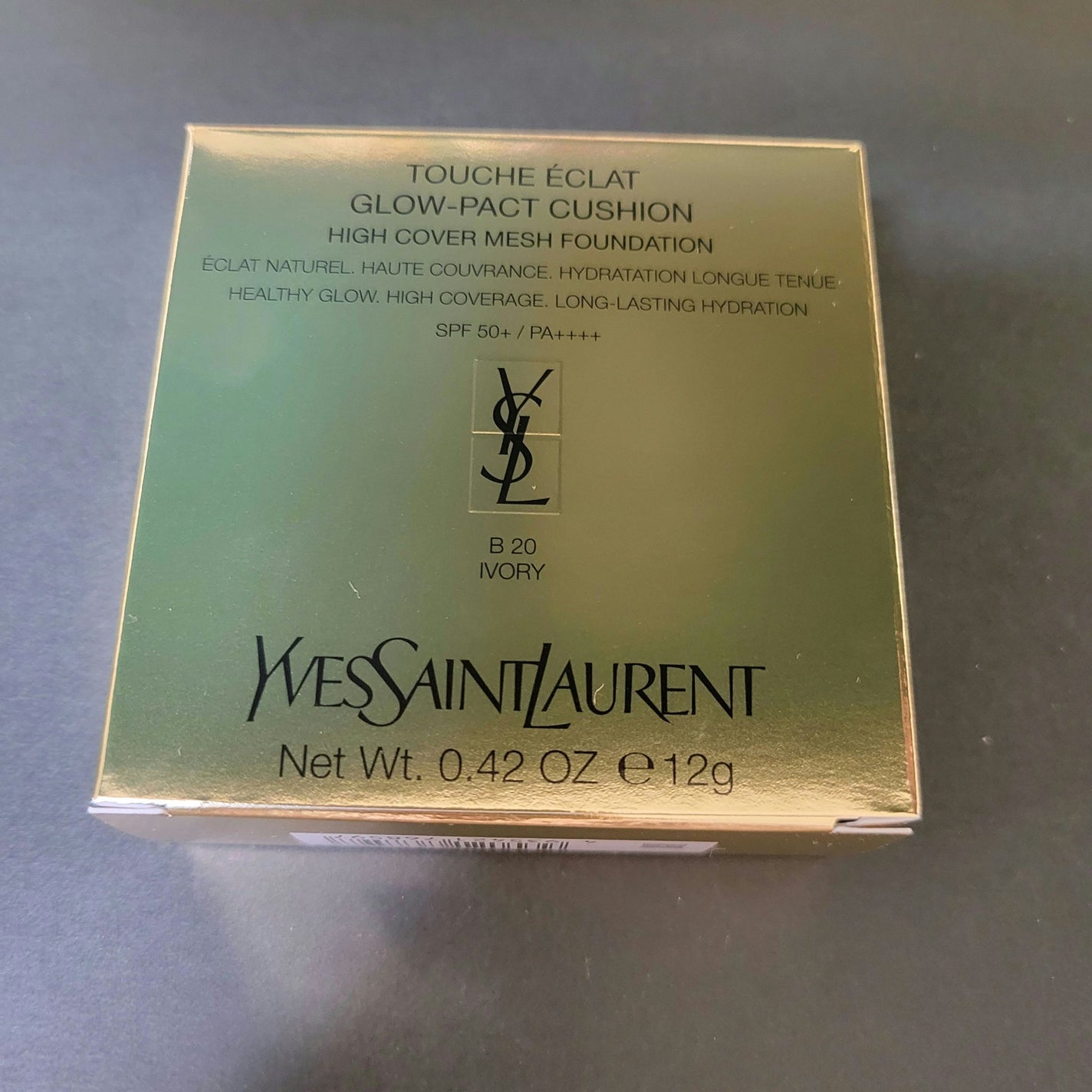 ラディアント タッチ グロウパクト/YVES SAINT LAURENT BEAUTE/クッションファンデーションを使ったクチコミ(7枚目)