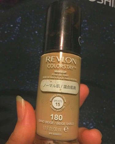 カラーステイ メイクアップ/REVLON/リキッドファンデーションを使ったクチコミ（1枚目）