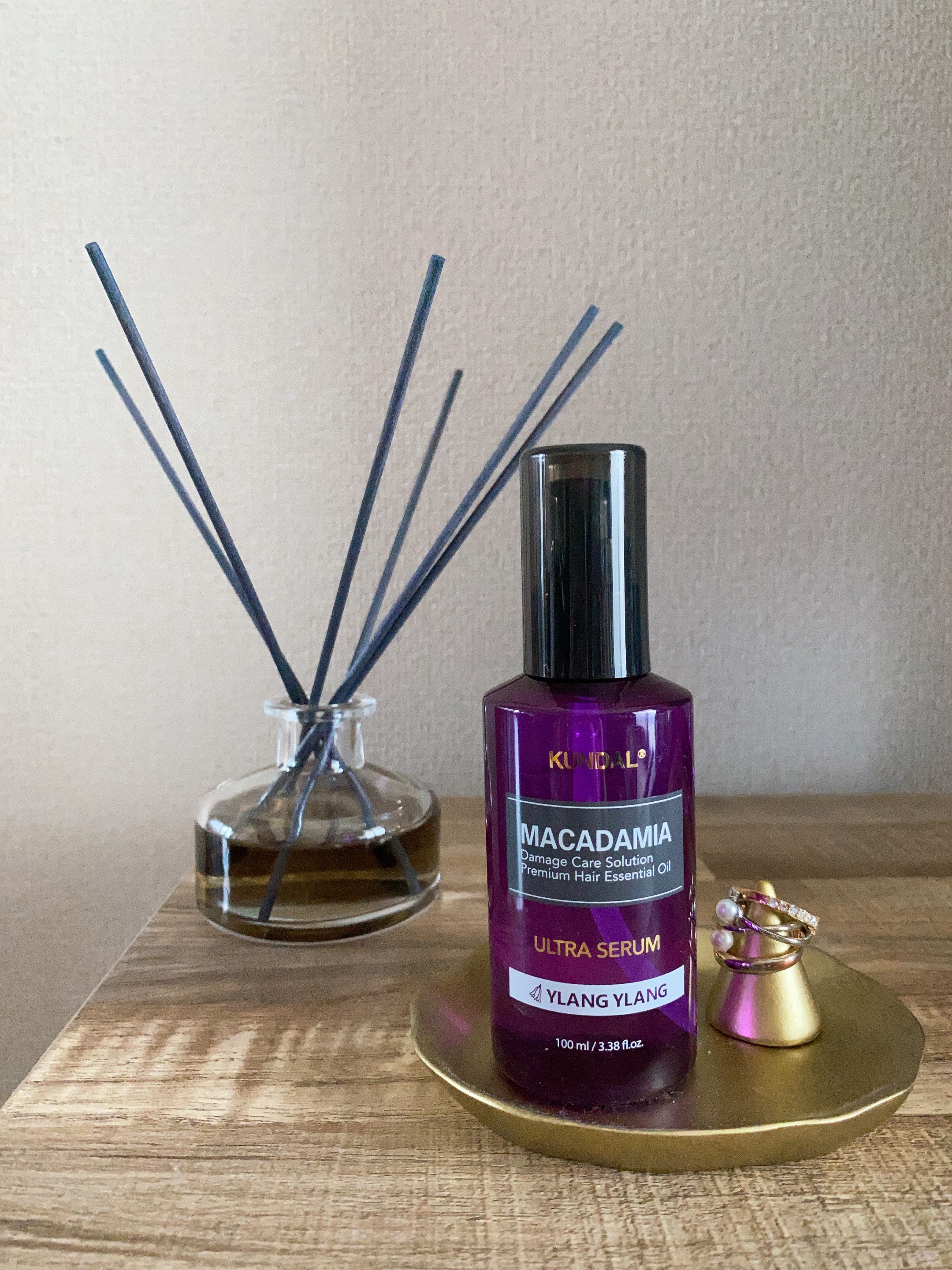 クンダル マカダミア ウルトラヘアセラム /KUNDAL/ヘアオイルを使ったクチコミ（1枚目）