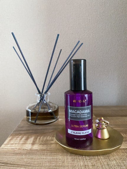 クンダル マカダミア ウルトラヘアセラム /KUNDAL/ヘアオイルを使ったクチコミ(1枚目)