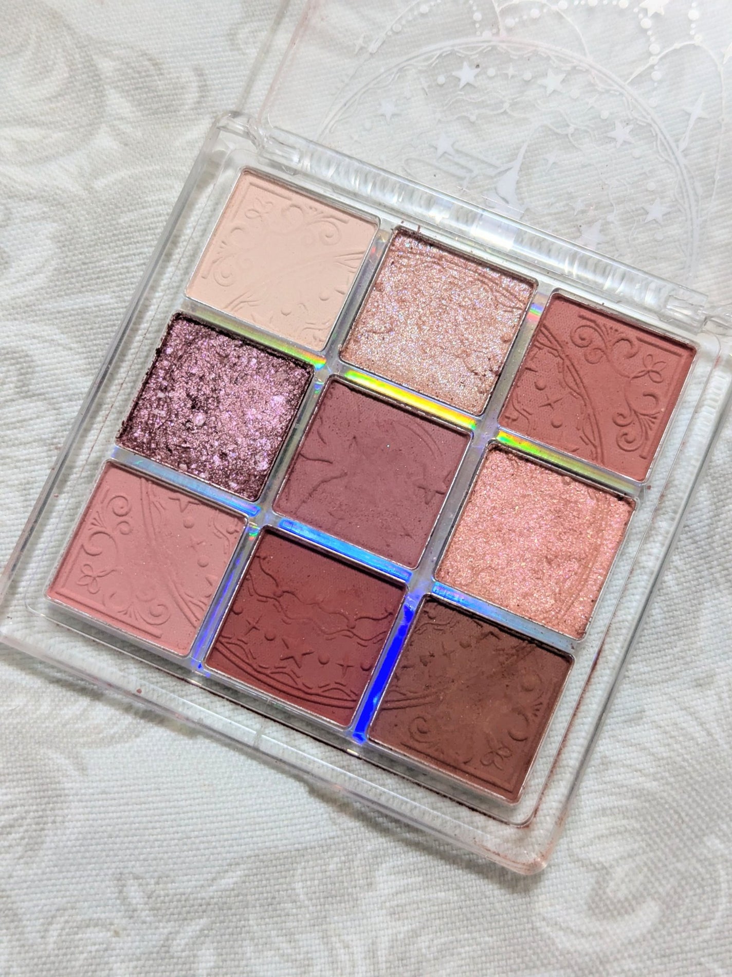 クォーツ 9色アイシャドウパレット(ドリームランドアイシャドウ)/ZEESEA/アイシャドウパレットを使ったクチコミ(3枚目)