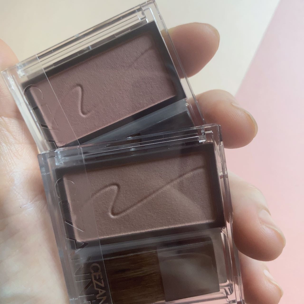 チークブラッシュ/CEZANNE/パウダーチークを使ったクチコミ(1枚目)