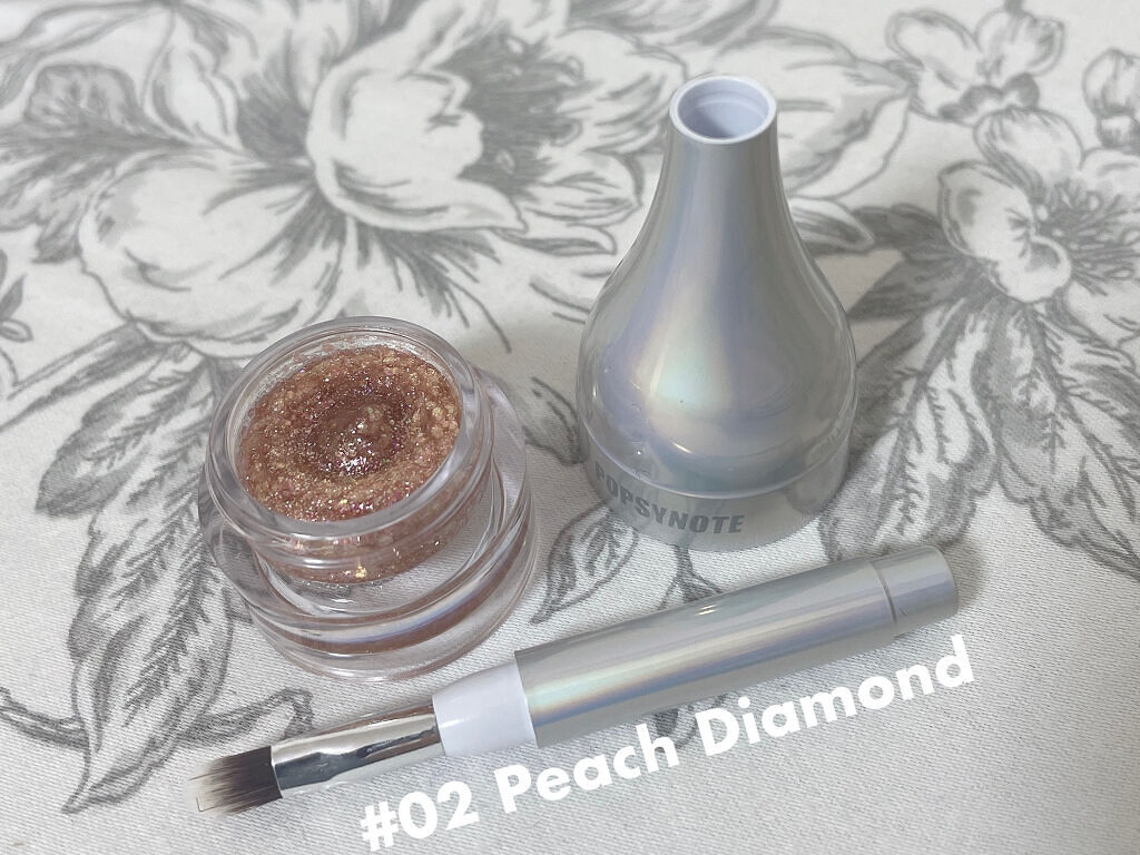 シャイラスティンググリッタージェル/POPSY NOTE/グリッターを使ったクチコミ（2枚目）