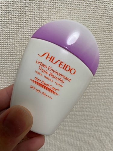 アーバン トリプル ビューティ サンケア エマルジョン/SHISEIDO/日焼け止め・UVケアを使ったクチコミ（1枚目）