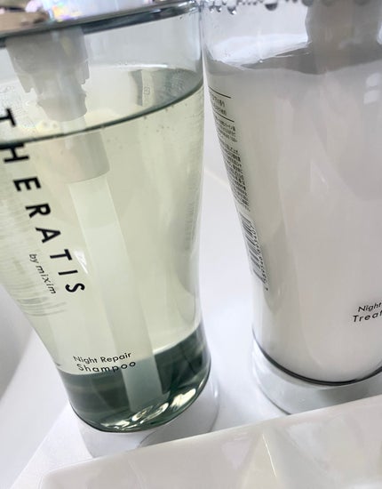 ナイトリペア シャンプー/ヘアトリートメント/THERATIS/シャンプー・コンディショナーを使ったクチコミ(3枚目)