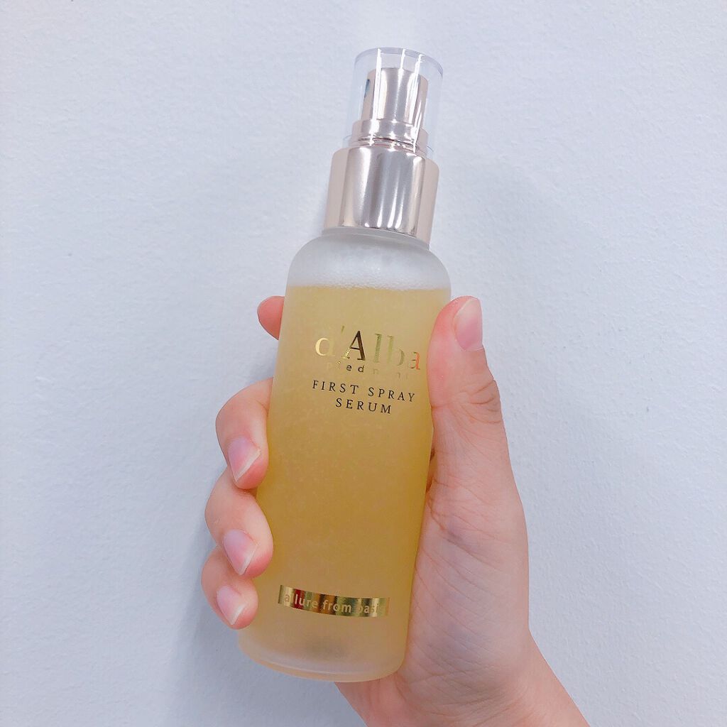 ダルバ ホワイトトリュフファーストスプレーセラム/ダルバ/ミスト状化粧水を使ったクチコミ(3枚目)