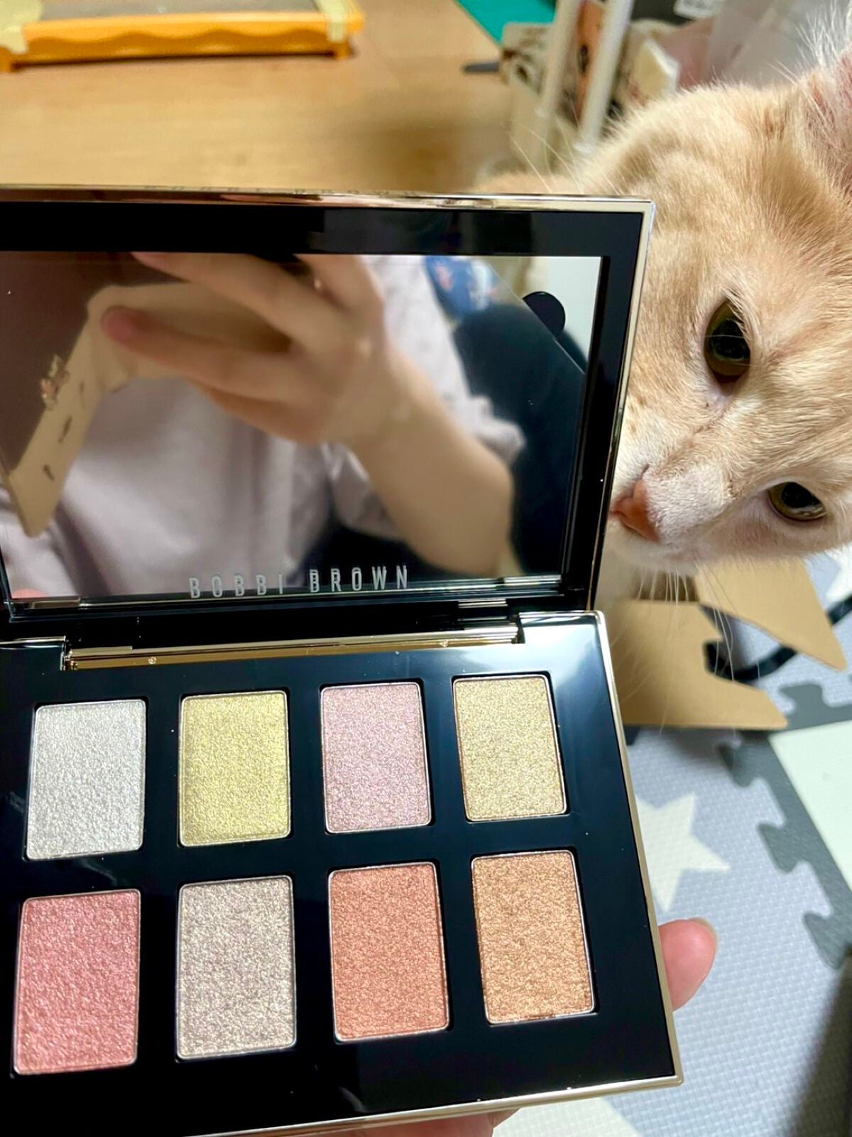 リュクス プレシャス メタルズ アイシャドウ パレット/BOBBI BROWN/アイシャドウパレットを使ったクチコミ(1枚目)