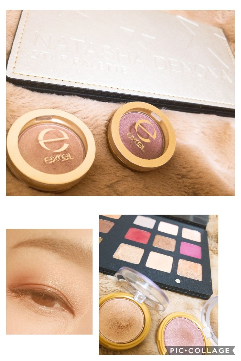 シャイニーシャドウ N/excel/単色アイシャドウを使ったクチコミ（1枚目）