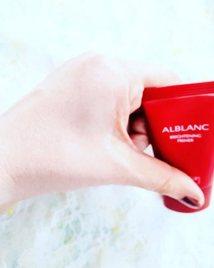 ブライトニングプライマー/ALBLANC/化粧下地を使ったクチコミ(4枚目)