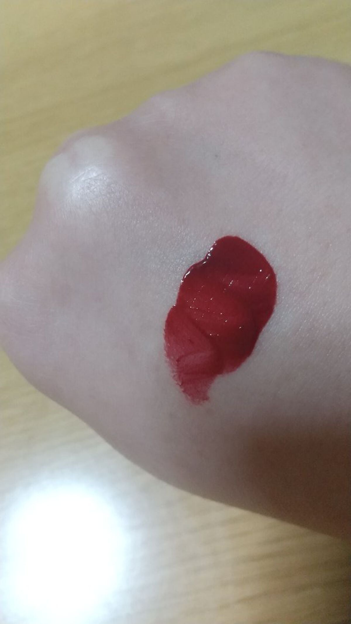 ジューシーラスティングティント/rom&nd/リップティントを使ったクチコミ(4枚目)