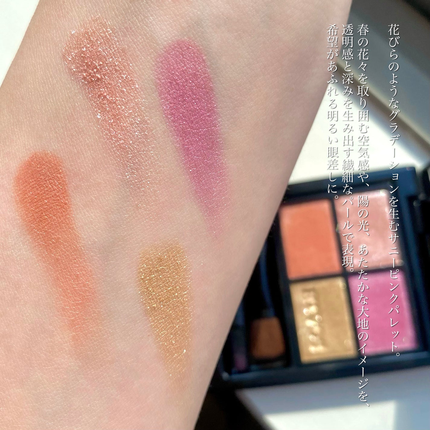 ミネラルクラッシィシャドー/エトヴォス/アイシャドウパレットを使ったクチコミ(8枚目)