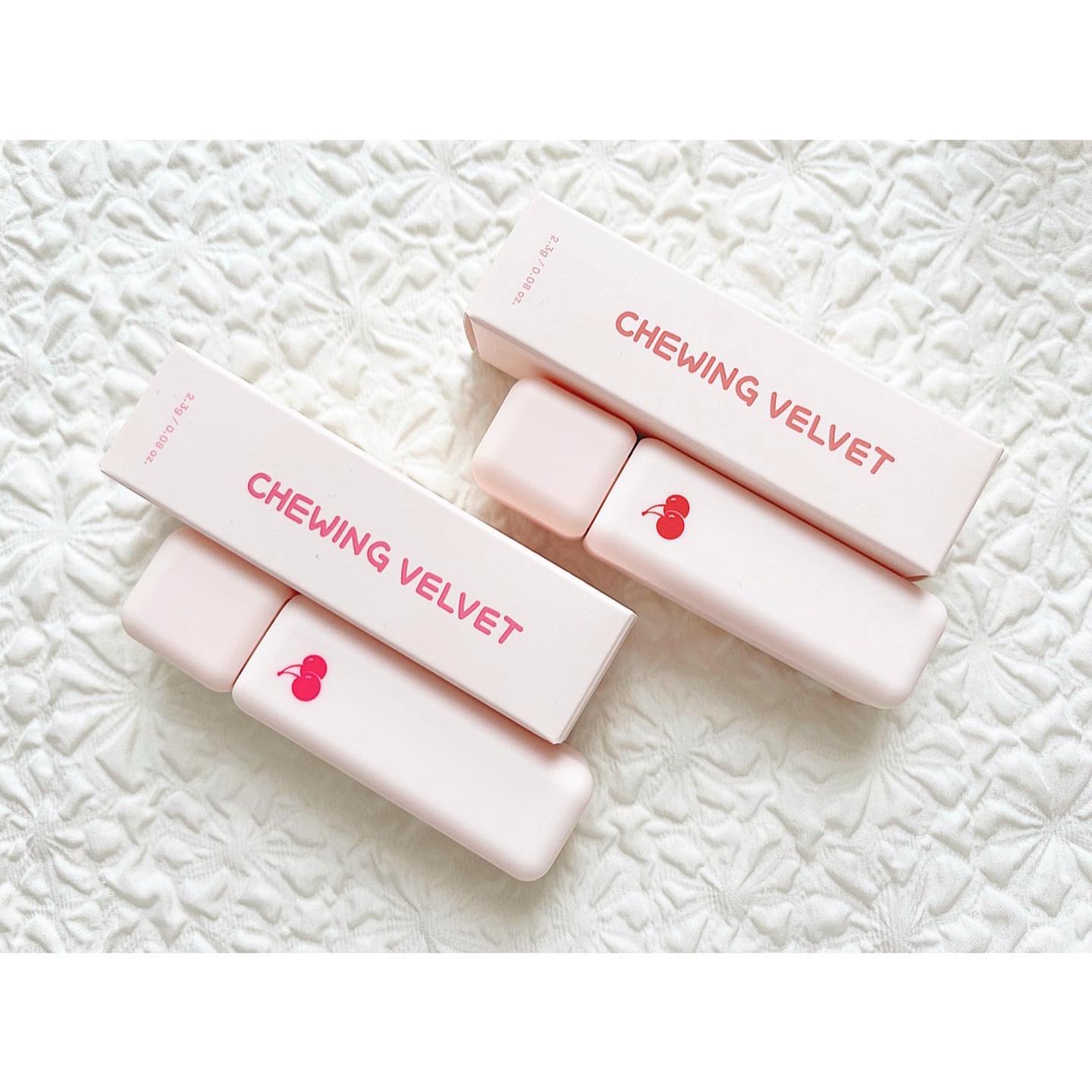 チューインガムベルベットティント/KIRSH(キルシー)/リップティントを使ったクチコミ（2枚目）