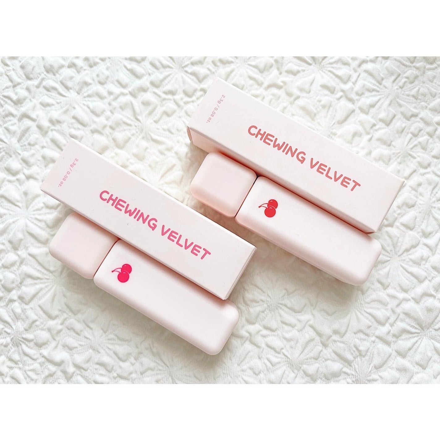 チューインガムベルベットティント/KIRSH(キルシー)/リップティントを使ったクチコミ(2枚目)