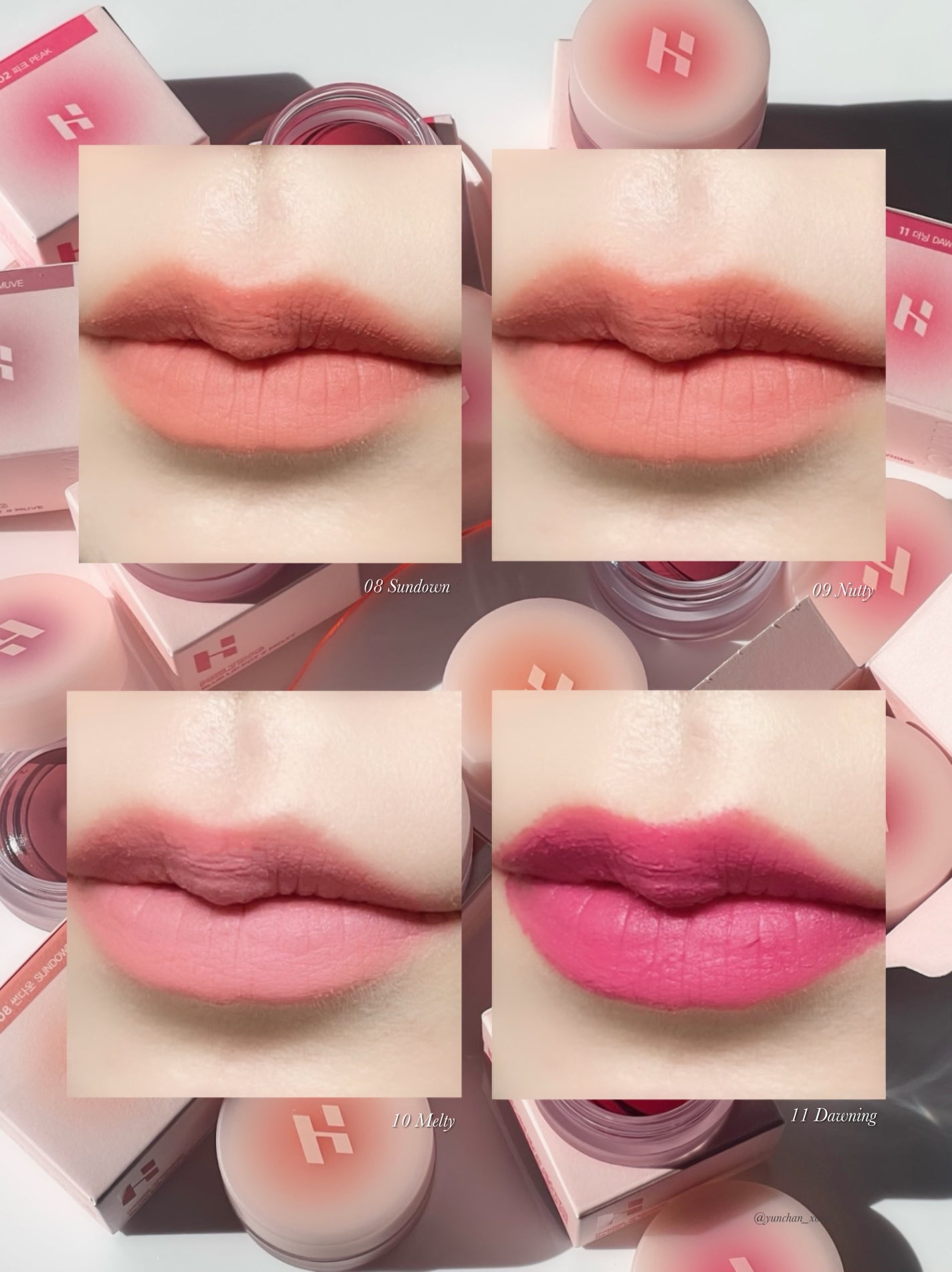 メルティングブラーリップポット/HOLIKA HOLIKA/口紅を使ったクチコミ(6枚目)