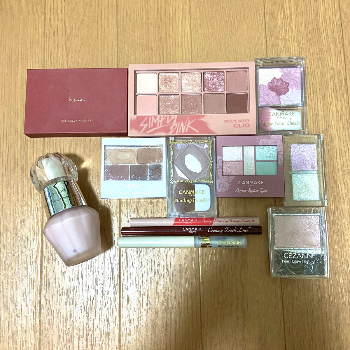 アイカラーパレット/heme/アイシャドウパレットを使ったクチコミ（1枚目）
