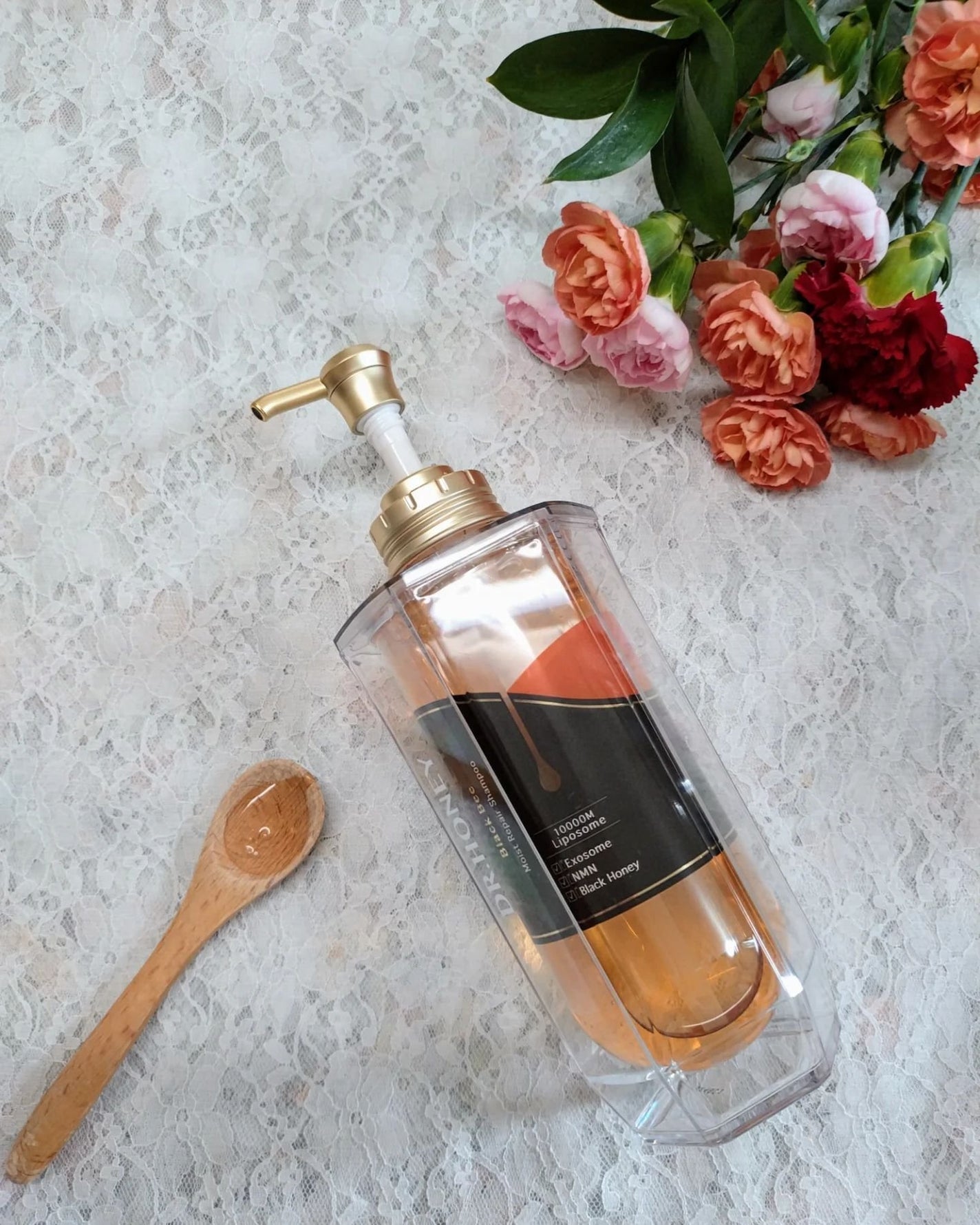 DRハニー ブラックビー モイスト リペア シャンプー/ヘアトリートメント/DR.HONEY/市販シャンプーを使ったクチコミ(2枚目)