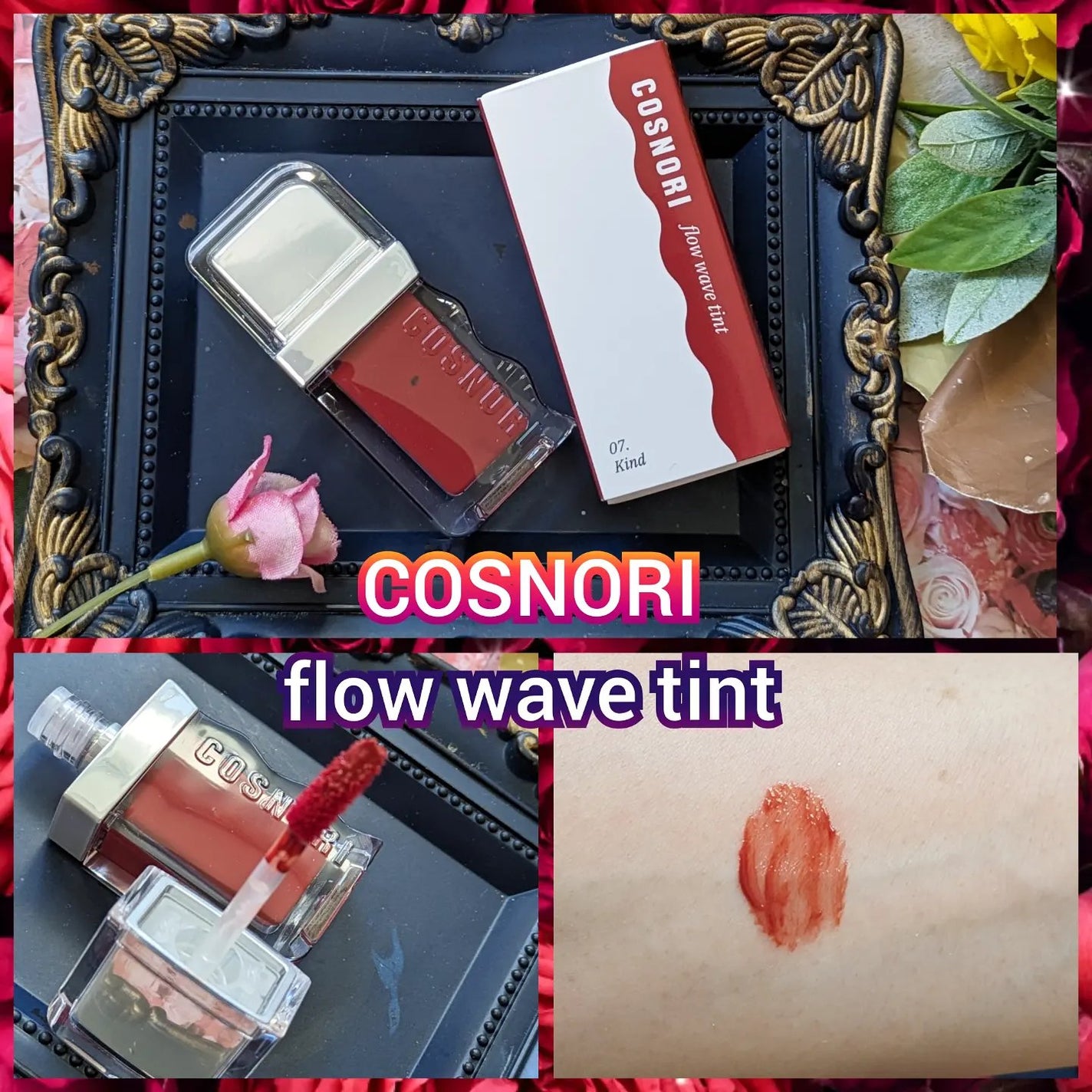 フローウェーブティント/COSNORI/リップティントを使ったクチコミ(1枚目)