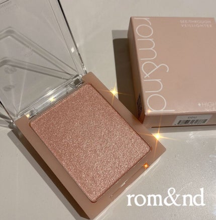 ヴェールライター/rom&nd/パウダーハイライトを使ったクチコミ(1枚目)