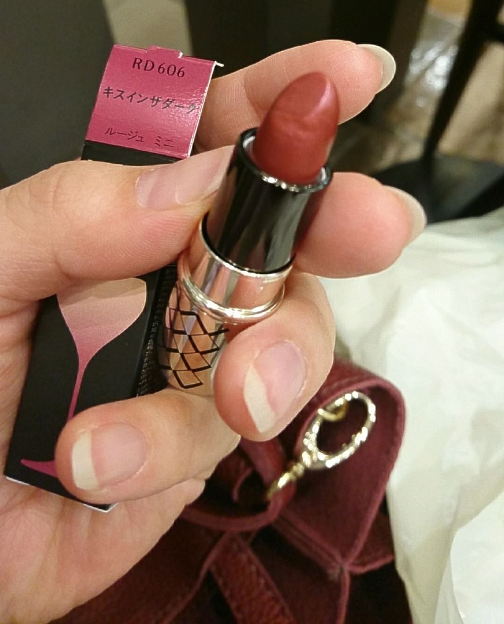 ルージュ ミニ/マキアージュ/口紅を使ったクチコミ(2枚目)