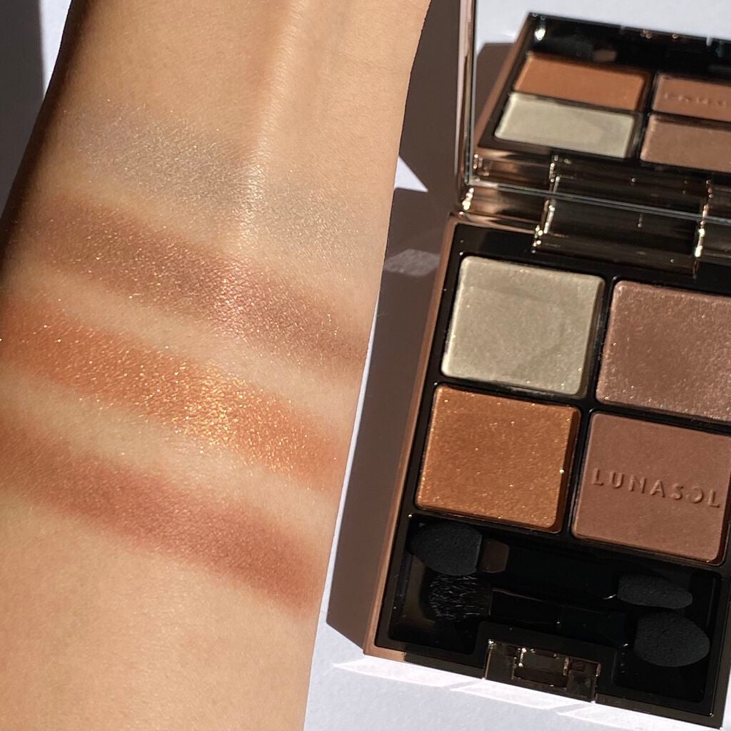 アイカラーレーション/LUNASOL/アイシャドウパレットを使ったクチコミ(7枚目)